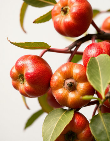 Crataegus monogyna, Malabar apple, Malabar appleの写真素材