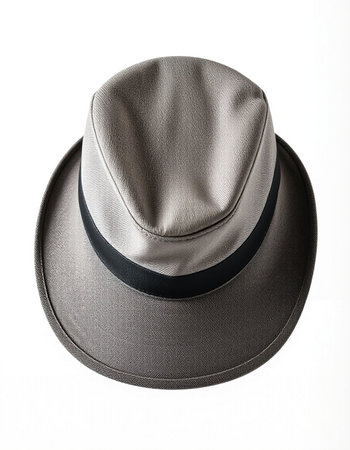 hat isolated on a white background. hat with a visor.