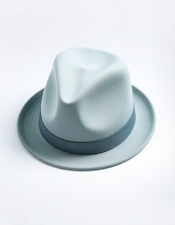 Men's hat isolated on a white background. Hat with a visor.の写真素材