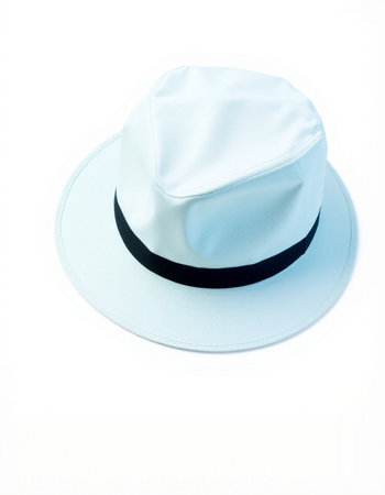 hat isolated on white background. Hat on a white background. Hat on a white backgroundの写真素材