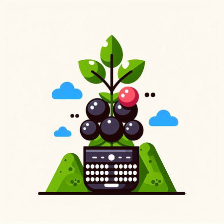 Flat design modern vector illustration concept of online education, e-learning.のイラスト素材