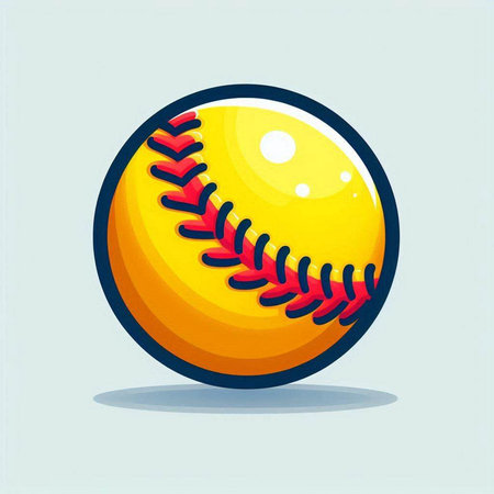 baseball ball on a blue background, vector illustration, eps10のイラスト素材