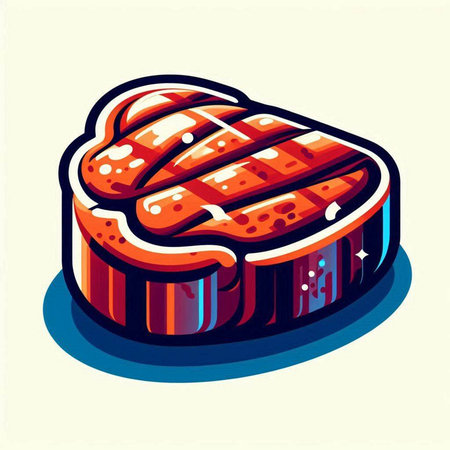 Bread vector illustration. Isolated on a white background. Vector illustration.のイラスト素材