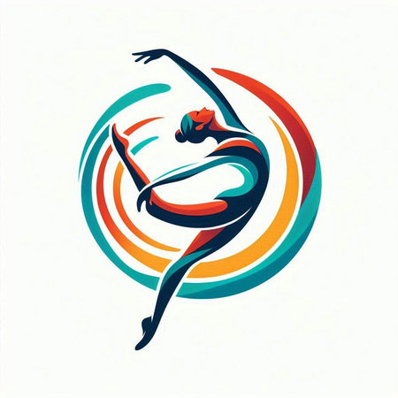 Ballet dancer. Vector illustration of a stylized ballerina.のイラスト素材