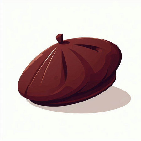 Illustration of a piece of chocolate isolated on a white background.のイラスト素材