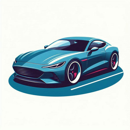 sport car vector illustration, sport car, sport car, sport carのイラスト素材