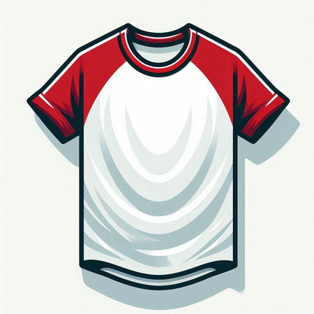 Soccer jersey t-shirt design, vector illustration eps 10.のイラスト素材