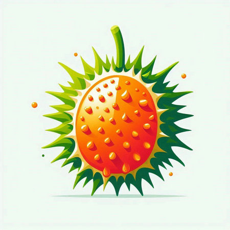 Vector illustration of a strawberry on a white background. Eps 10.のイラスト素材