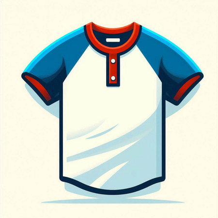 Soccer t-shirt. Vector illustration of a soccer uniform.のイラスト素材