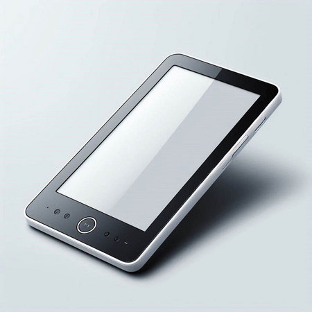 Realistic Detailed 3d Smartphone. Vector Illustration.のイラスト素材