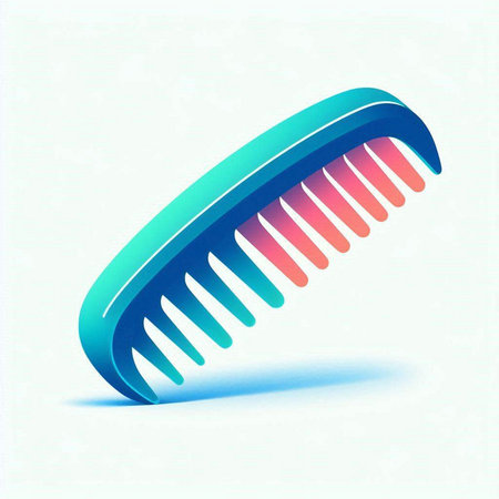 Hair comb icon, vector illustration, eps10 file.のイラスト素材