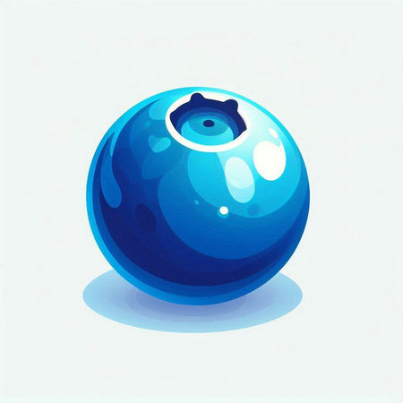 Blue water drop on white background. Vector illustration. Eps 10.のイラスト素材