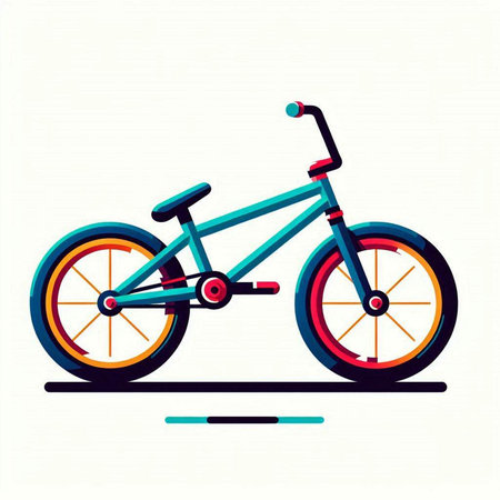 bicycle design over white background. vector illustration. eps10のイラスト素材