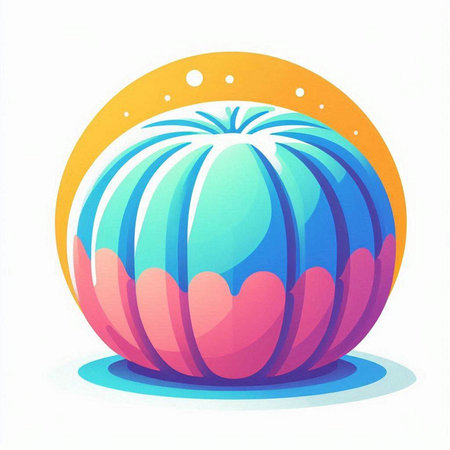 Cactus icon. Vector illustration in cartoon style. Isolated on white background.のイラスト素材