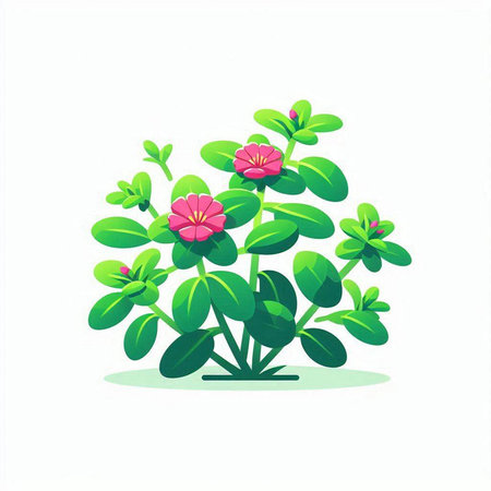 Flower in the form of a flowerpot. Vector illustration.のイラスト素材