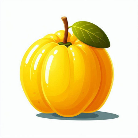 Pumpkin isolated on white background. Vector illustration. Eps 10.のイラスト素材