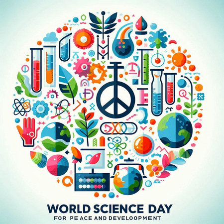 World Science Day. Vector illustration. World Science Day. World Science Day.のイラスト素材