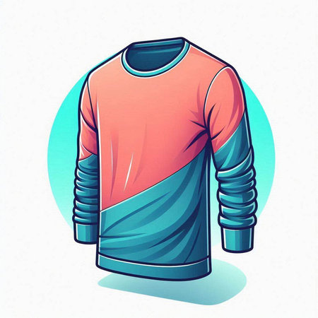 sportswear on a white background, illustration in vector formatのイラスト素材