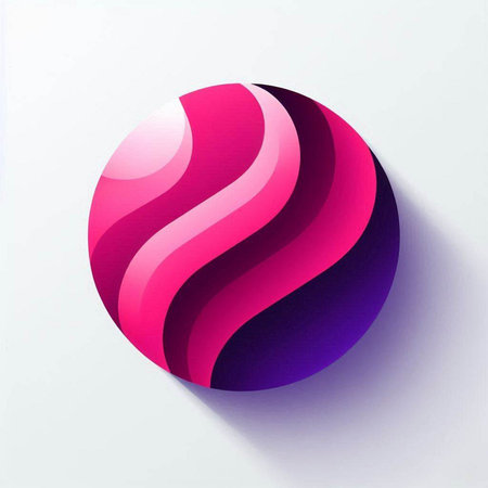 abstract 3d paper circle, vector illustration eps10 graphicのイラスト素材