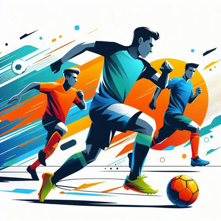 Illustration of a bench isolated on a white background with shadow.のイラスト素材