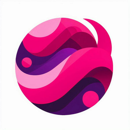 Abstract background with colorful waves. Vector illustration for your business design.のイラスト素材