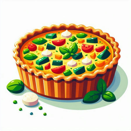 Illustration of a cute kawaii jelly on a white backgroundのイラスト素材