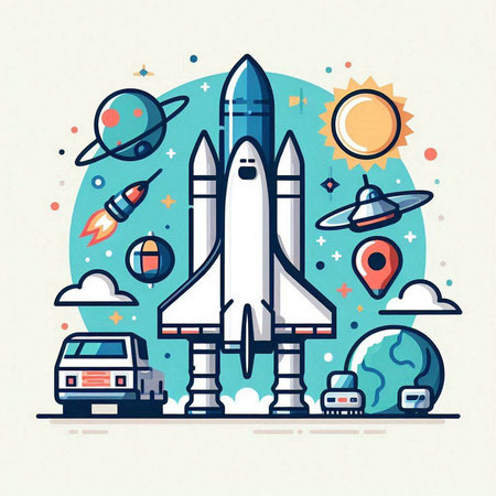 Microgreens isolated on white background. Vector illustration. Green sprouts.のイラスト素材