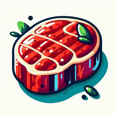 Statue of Liberty, New York City, USA. Vector illustration.のイラスト素材