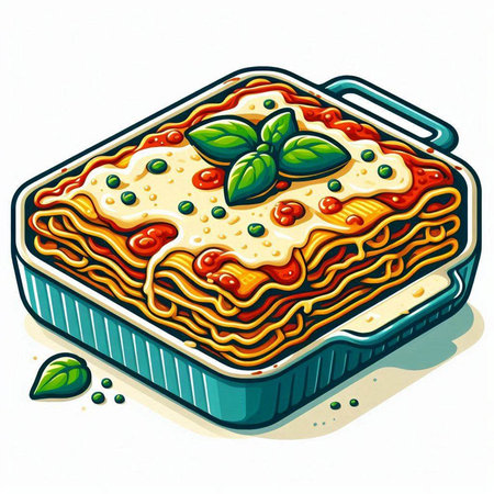 Colorful fish with waves and bubbles on white background. Vector illustration.のイラスト素材