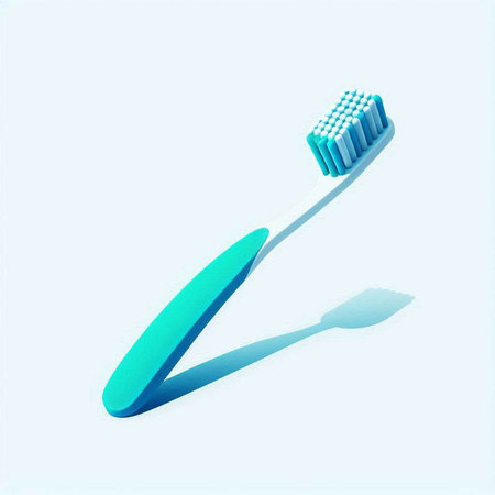 Toothbrush with toothpaste and toothpaste. Vector illustration.のイラスト素材