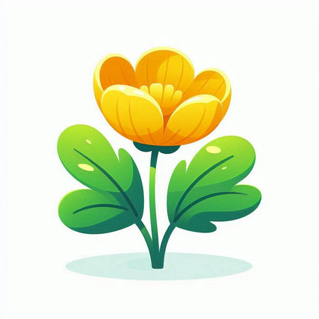 Flower icon isolated on white background. Vector illustration. Eps 10.のイラスト素材