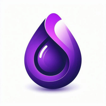 Water drop icon. Vector design template elements for your application or corporate identity.のイラスト素材