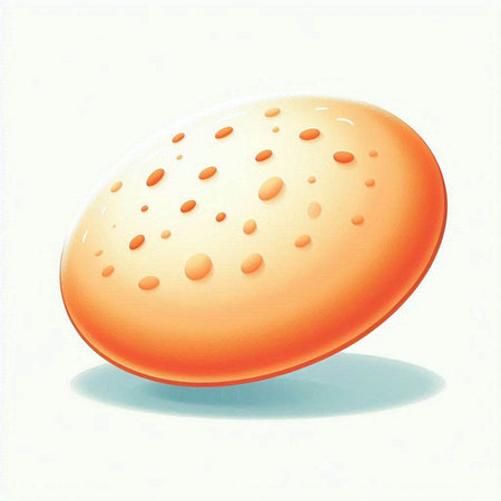 Illustration of a large piece of cheese on a white background.のイラスト素材
