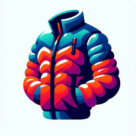 Illustration of a human brain in a low poly style. Vector illustration.のイラスト素材