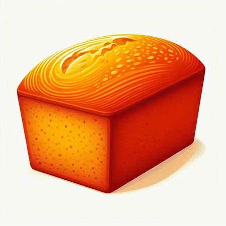 Illustration of a piece of cheese isolated on a white background.のイラスト素材