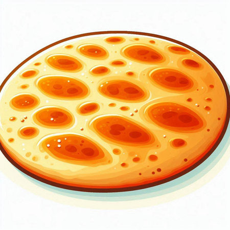 Illustration of a pizza slice with tomato sauce on a white backgroundのイラスト素材