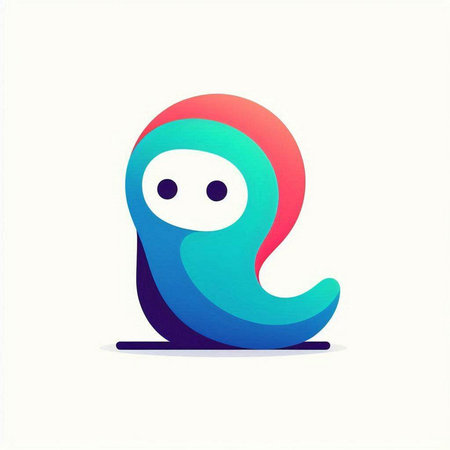 cute cartoon monster isolated on a white background. vector illustration.のイラスト素材