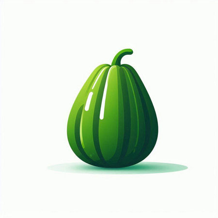 Pumpkin isolated on a white background. Vector illustration. Eps 10.のイラスト素材