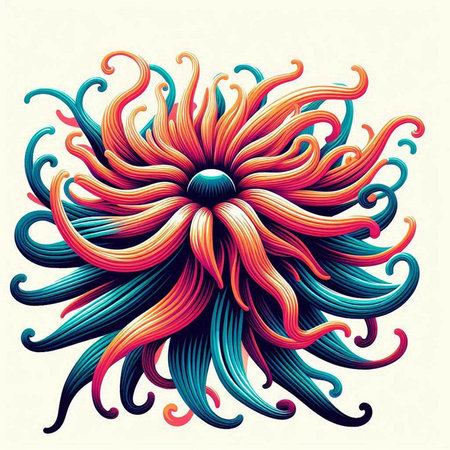 Colorful abstract vector illustration. Can be used as a background.のイラスト素材