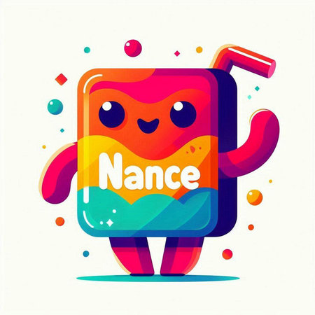 Cute kawaii ice cream character on white background. Vector illustration.のイラスト素材