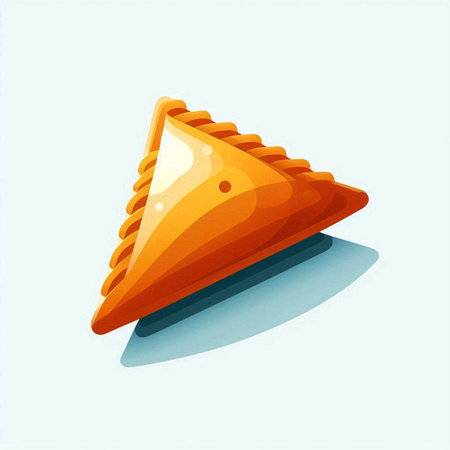 Illustration of a pie on a white background. Vector illustration.のイラスト素材