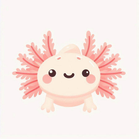 Cute cartoon fish on a white background. Vector illustration for your designのイラスト素材