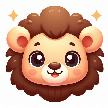 Cute cartoon hedgehog. Vector illustration isolated on white background.のイラスト素材