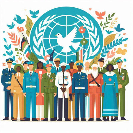 People of different nationalities and religions around the world. Vector illustration.のイラスト素材