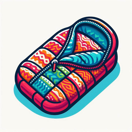 Hand drawn slippers. Vector illustration. Isolated on white background.のイラスト素材