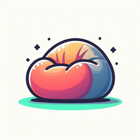 Illustration vector graphic of pillow icon. Perfect to use for Technology Companyのイラスト素材