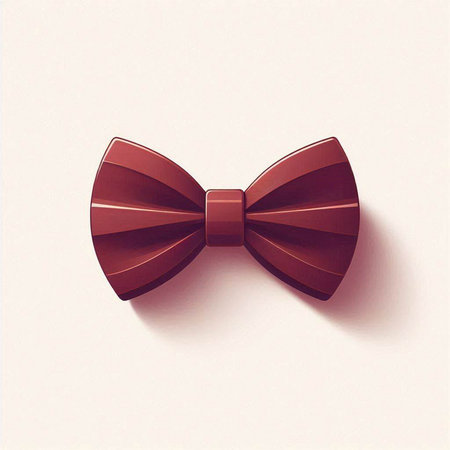 Vector illustration of a bow tie on a white background. Eps 10のイラスト素材