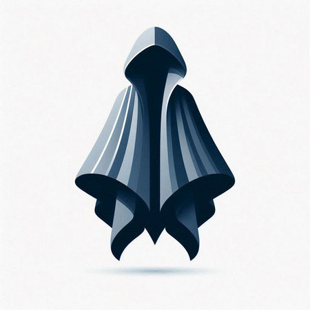 Blue paper rocket on a white background. Vector illustration. Eps 10.のイラスト素材