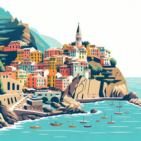 Parsley leaves isolated on white background. Vector illustration. Eps 10.のイラスト素材