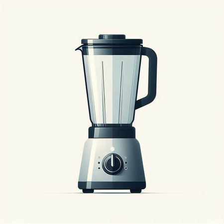 Blender. Vector illustration. Isolated on a white background.のイラスト素材